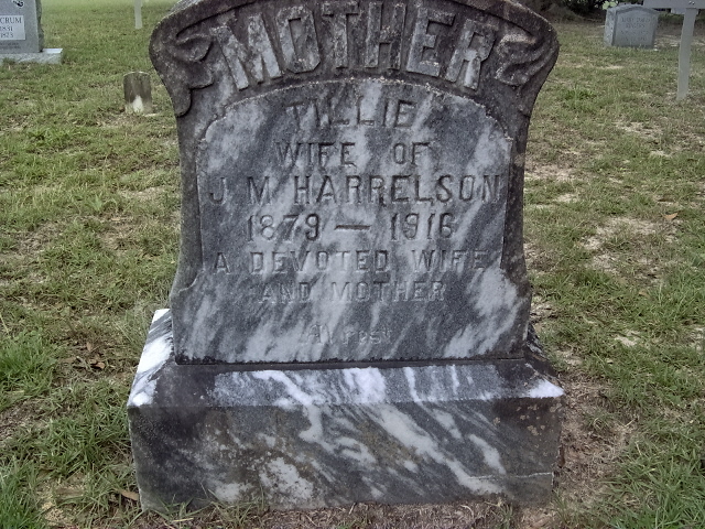 Headstone for Harrelson, Tillie